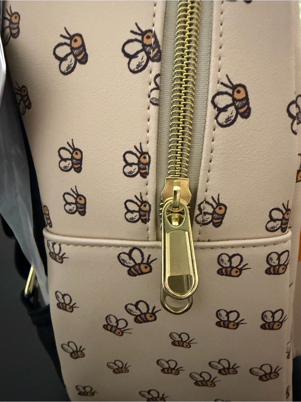 Disney Winnie the Pooh Honey Drip Mini Backpack - Cream/Yellow - Picture 8 of 10